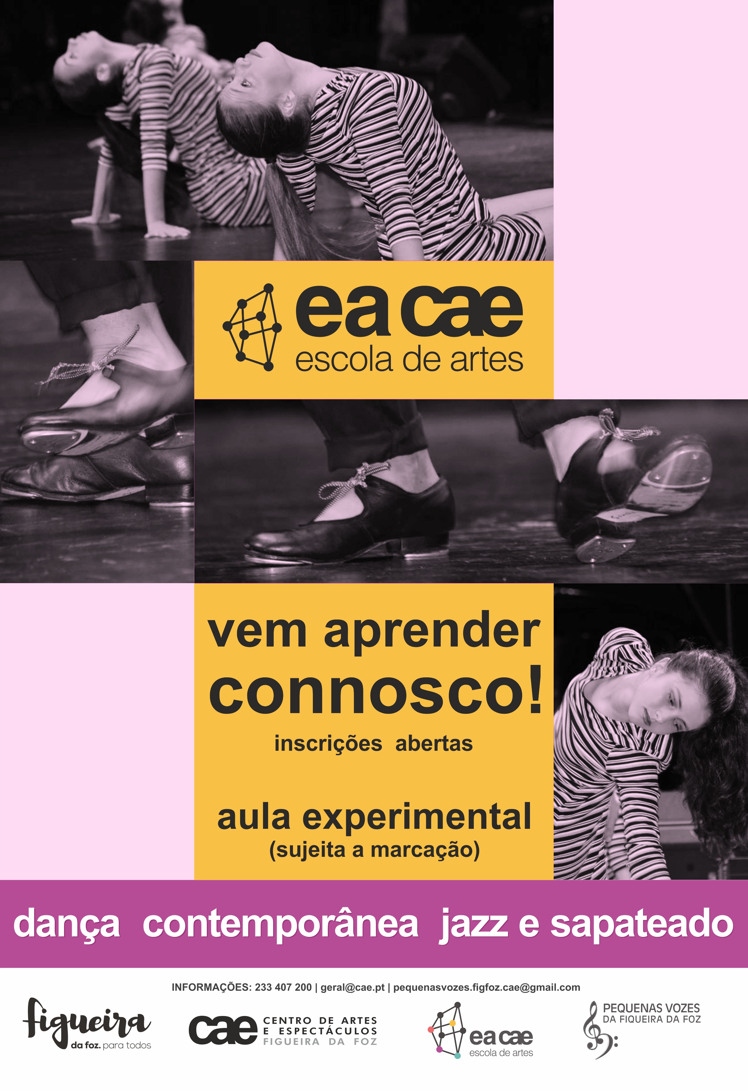 cartaz aulas de dana contempornea A4