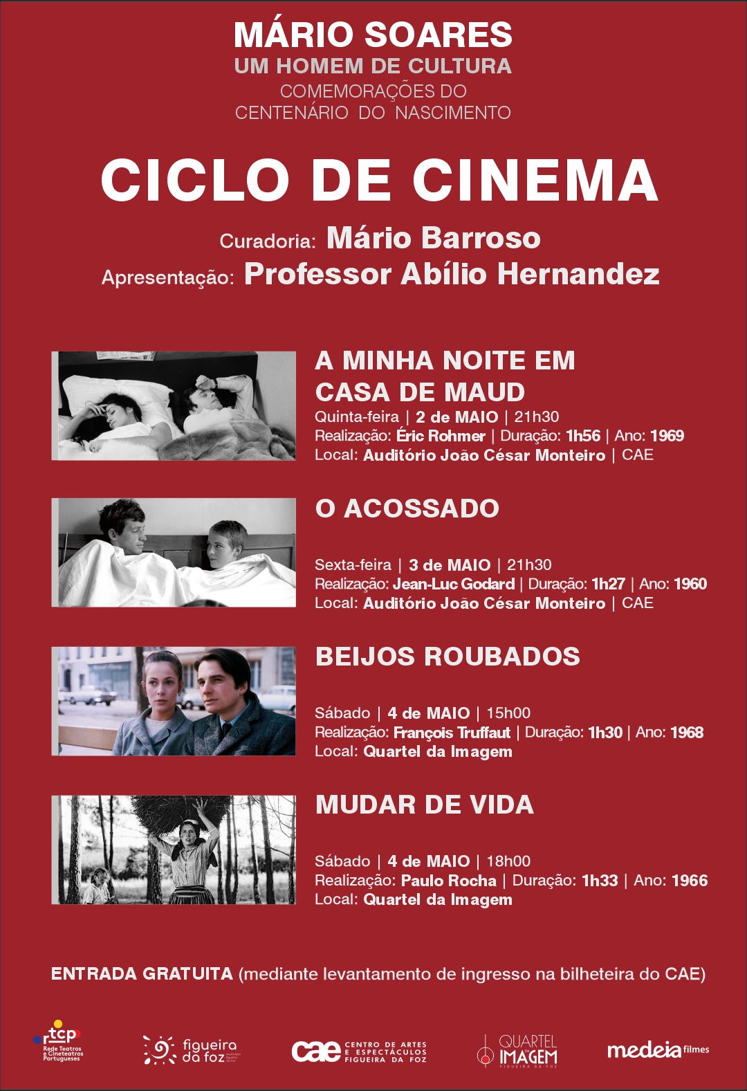 cartaz Mrio Soares Ciclo de Cinema web