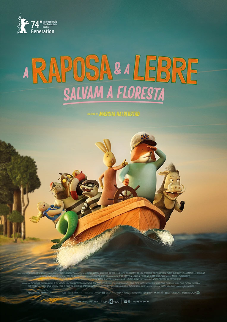 Poster Raposa Lebre 100x70cm copy