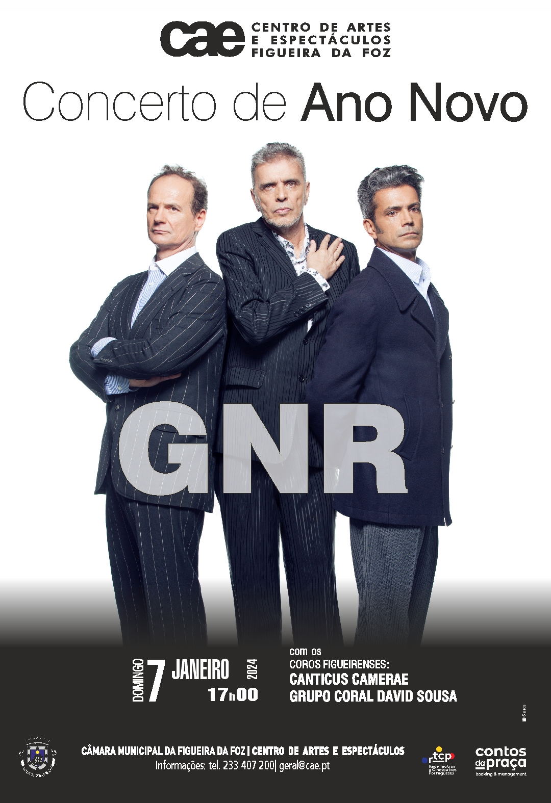 Cartaz GNR Concerto de Ano Novo 2024 web